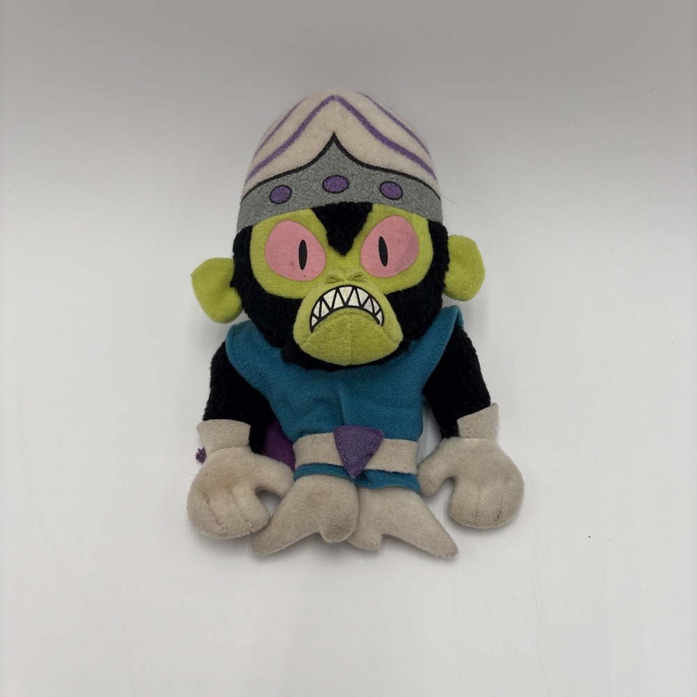 Applause Vintage 2000 Power‎ Puff Girls Mini Mojo Jojo Plush Small Seven Inch